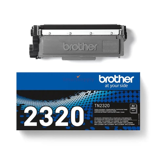 Brother TN-2320 toner 2.600 sider original