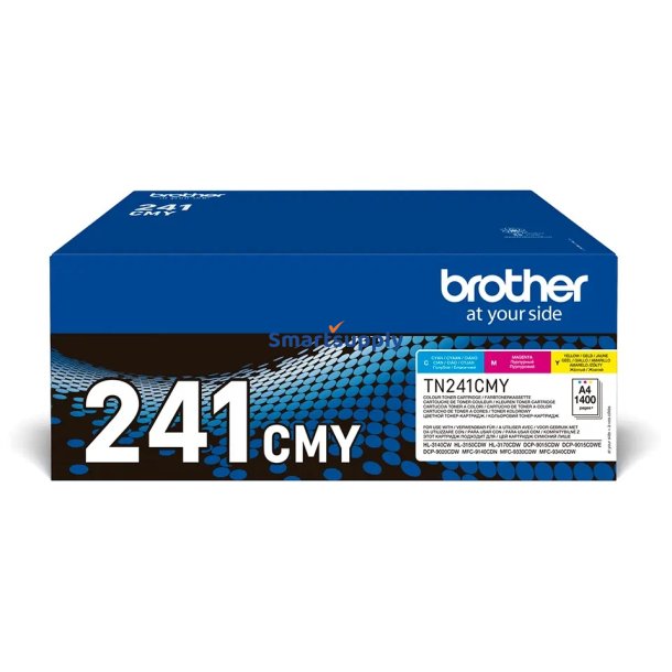 Brother TN-241 CMY toner 3 stk 4.200 sider original