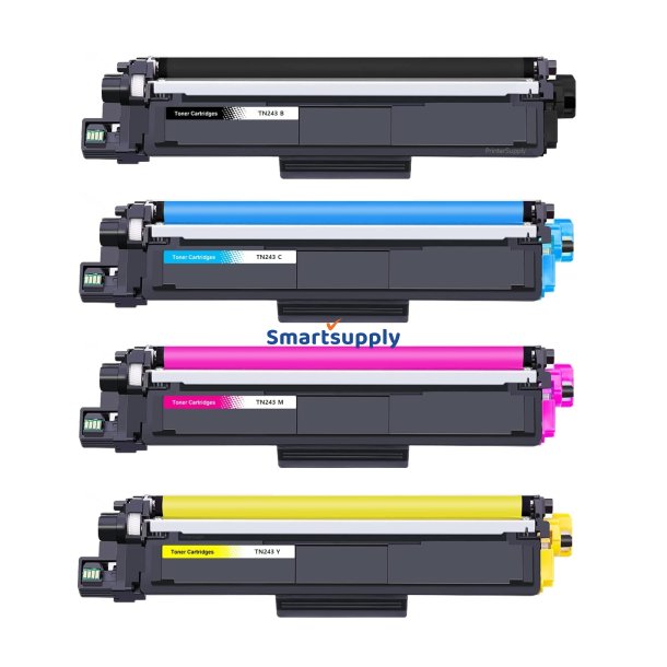 Rabat Brother TN-243 BCMY 4 stk toner 4.000s kompatibel