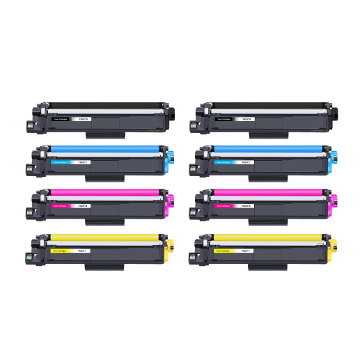 Brother TN-247 BCMY 8 stk toner 19.800s kompatibel rabatpakke