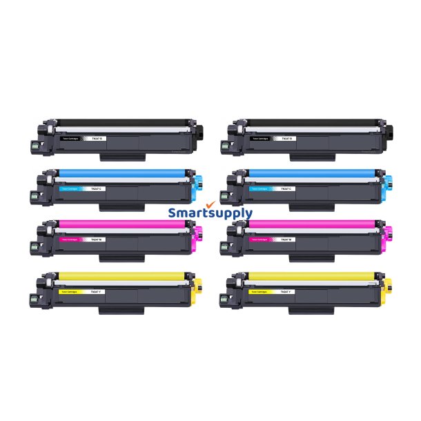 Brother TN-247 BCMY 8 stk toner 19.800s kompatibel