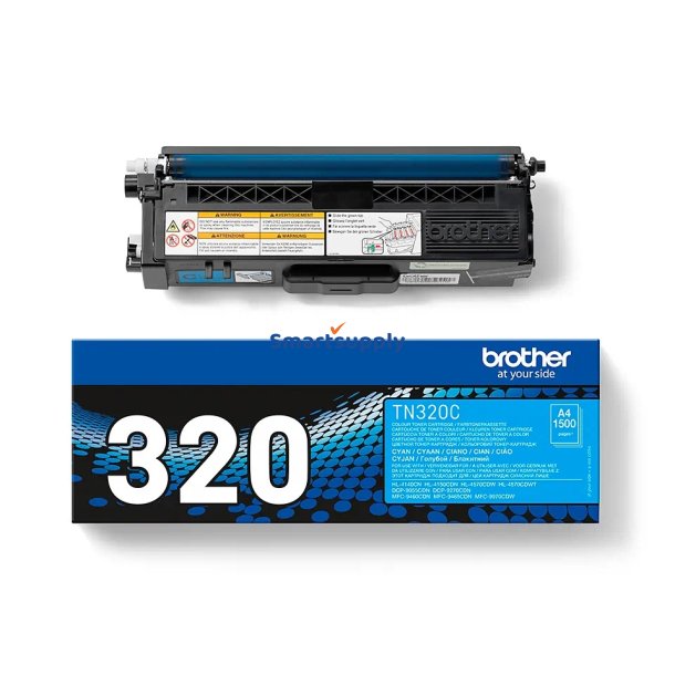 Brother TN-320 Cyan toner 1.500 sider original