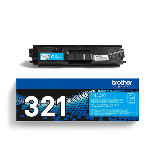 Brother TN-321 Cyan toner 1.500 sider original