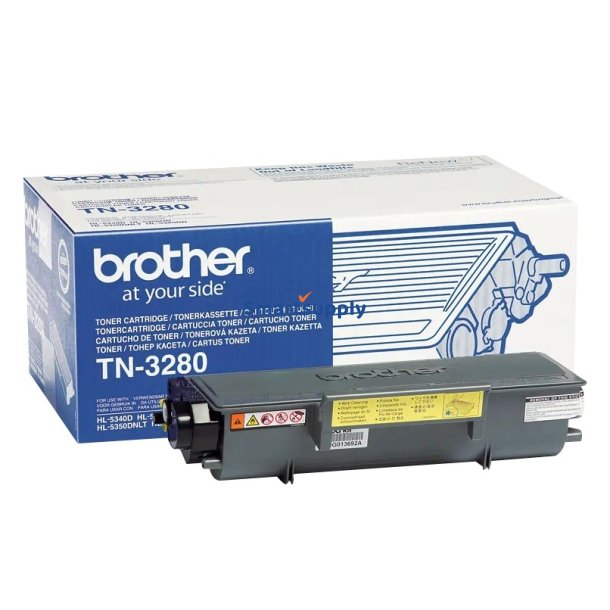 Brother TN-3280 toner 8.000 sider original