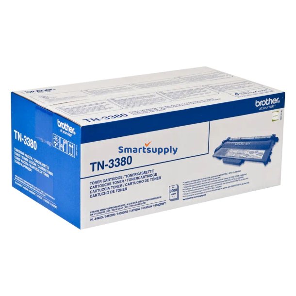 Brother TN-3380 toner 2-pack 16.000 sider original