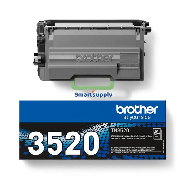 Brother TN-3520 toner 20.000 sider original