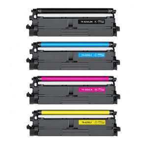 Brother TN625XL Toner 4 stk CMYK kompatibel rabatpakke 19.000 sider