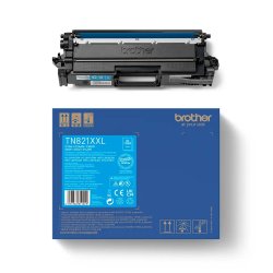 Brother TN-821XXLC Cyan toner 12.000 sider original