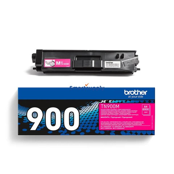 Brother TN-900 Magenta toner 6.000 sider original