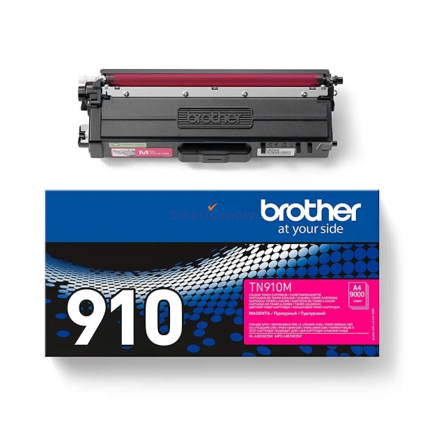 Brother TN-910 Magenta toner 9.000 sider original