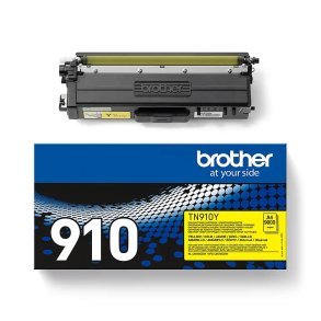 Brother TN-910 Gul toner 9.000 sider original