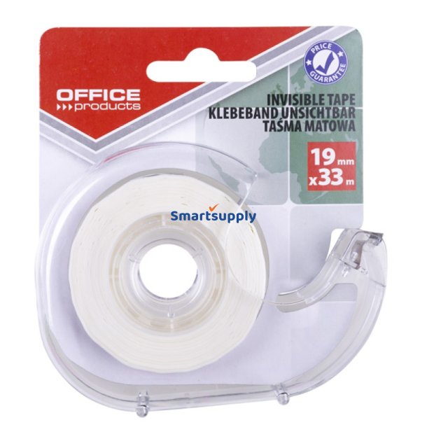 Tape mat dispenser &amp; oph�ngshul 19 mm x 33 m