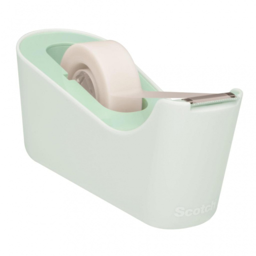 Tapedispenser SCOTCH mint - 19mm x 33mm + gratis tape