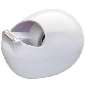 Tapedispenser hvid SCOTCH Karim Rashid design + gratis tape
