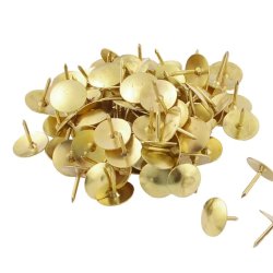 Tegnestifter messing plastske - 150 stk