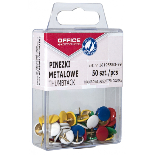 Tegnestifter mix farver plast�ske - 50 stk