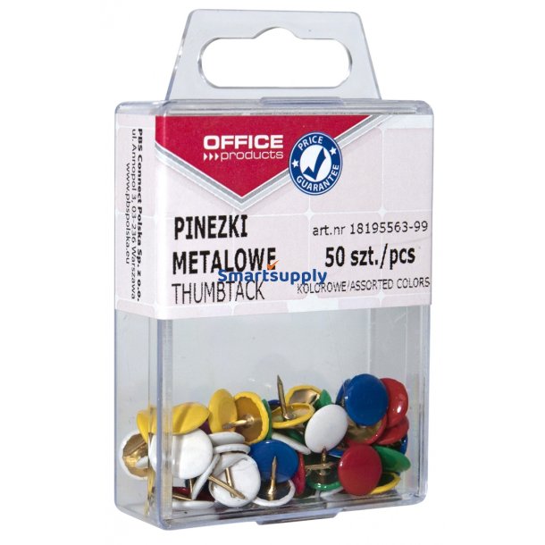 Tegnestifter mix farver plastske - 50 stk