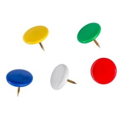 Tegnestifter mix farver plastske - 50 stk