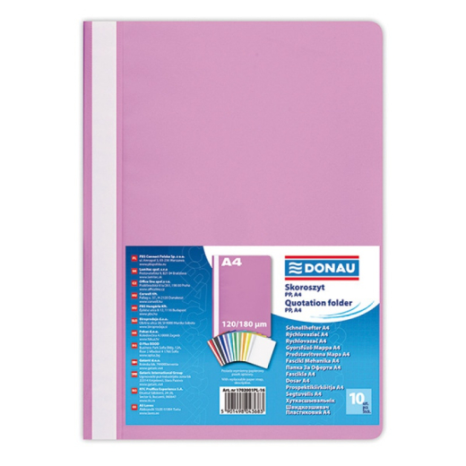 Tilbudsmapper A4 violet - 10 stk