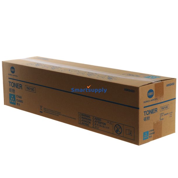 Konica Minolta Toner TN713C / A9K8450 Cyan - original