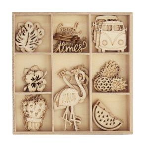 Trpynt good vibes - forskellige designs - 1 ske á 45 stk.