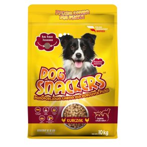 BIOFEED Dog Snackers Adult medium & large Chicken - trfoder til hunde - 10kg