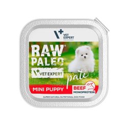 RAW PALEO Pate Mini Puppy Beef - vdfoder til hvalpe - 150 g