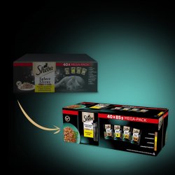Sheba Selection Select Slices Fjerkraromaer - Vdfoder Til Katte - 40 X 85G