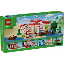 Lego Minecraft 21275 Tnt Jungle House
