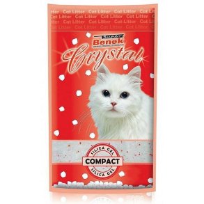 SUPER BENEK Crystal Compact  - Kattegrus - 7,6 l