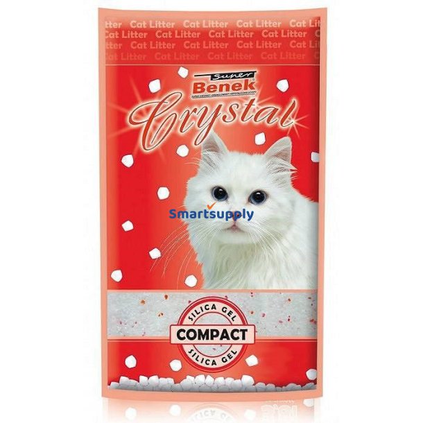 Super Benek Crystal Compact - Kattebakke - 7,6 L