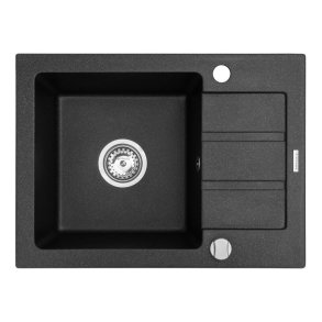 Enkeltvask med aflb Maidsinks Promo 76x44 1B 1D E070053701