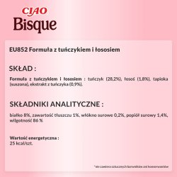 Inaba Ciao Bisque Tun Med Laks - Kattegodbidder - 40G