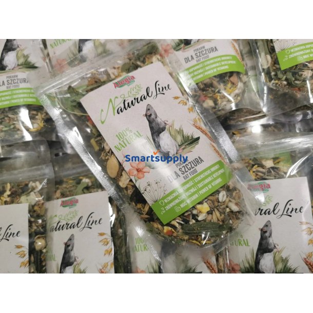Alegia Natural Line Trfoder Til Rotter - 2,5 Kg