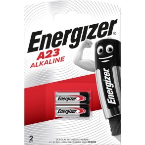 Energizer E23A (A23) Alkaline specialbatteri til engangsbrug 12 V, 2 stk.