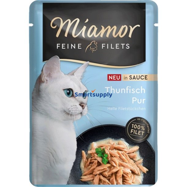 Miamor Fine Filet Tun I Sauce - Vdfoder Til Katte - 100G