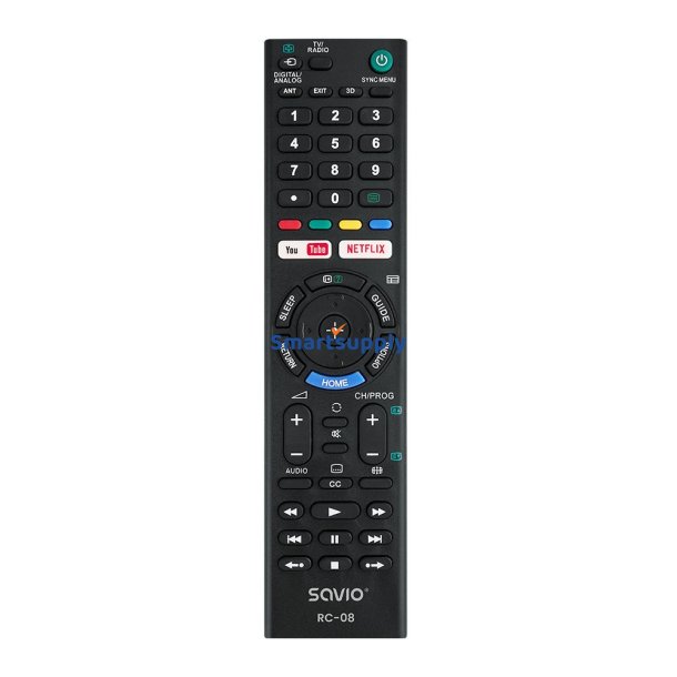 Savio Rc-08 Fjernbetjening Tv Tryk P Knapper