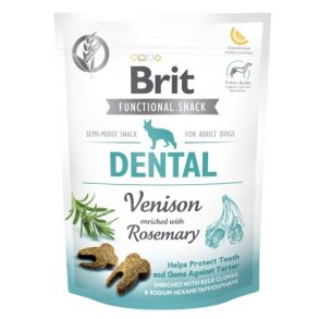 BRIT Functional Snack Dental Venison - Hundegodbidder - 150g