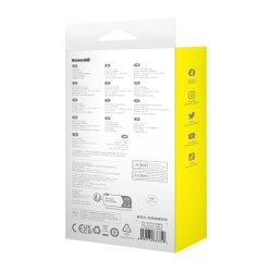 Baseus Unbreakable USB C til USB C-kabel 2 m 100 W hvid