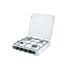 Ravanson K-04T kogeplade Sort, Hvid Bordplade Gaskomfur 4 zone(s)