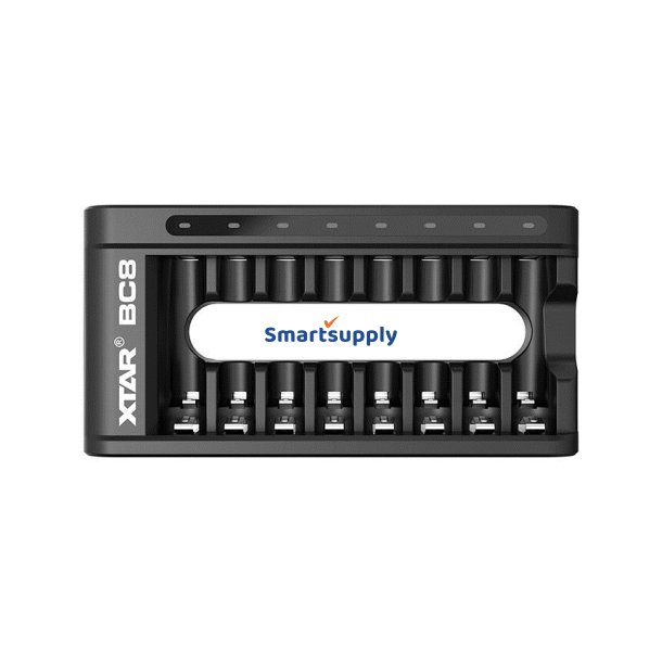 XTAR BC4 batterioplader til R03 / AAA og R6 / AA Li-ion 1,5V / NiMH-batterier