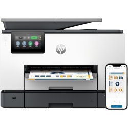 Hp Officejet Pro 9130B Trdls Alt-I-En Farveprinter, Tosidet Udskrivning, Kopimaskine, Scanner