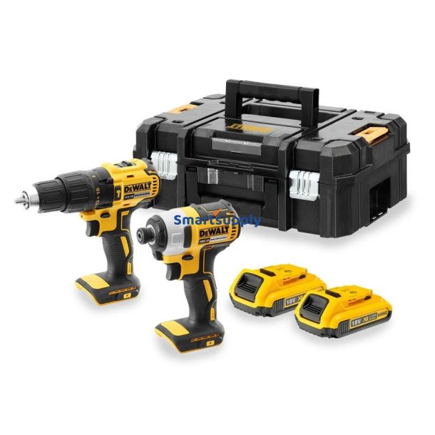 DEWALT DCK2060D2T-QW 18V batteridrevet elvrktjsst