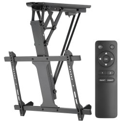 Maclean Mc-880 Elektrisk Loft-Tv-Beslag, 32"-70" 35 Kg Max + Fjernbetjening Max Vesa 600X411