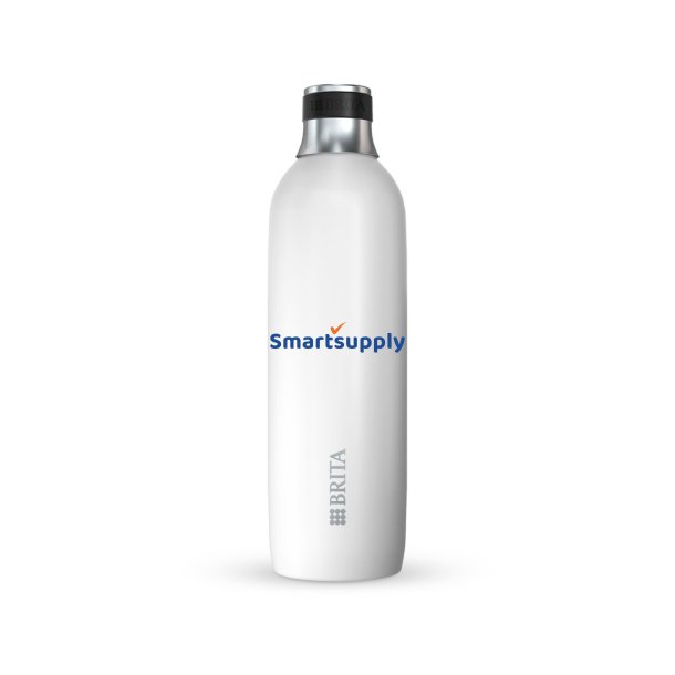 Brita Sodatrio Flaske (1 L, Hvid)
