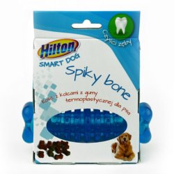 Hilton Hundepigget Knogle - Hundelegetj - 12 cm
