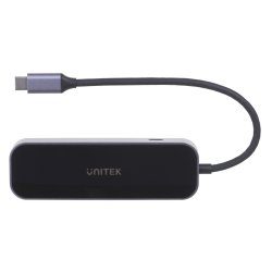 Unitek Hub Usb-C 3.1,Rj-45,3Xusb-A,Hdmi ,4K,Pd100w