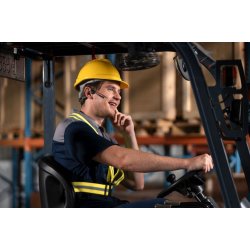 Shokz Opencomm2 Uc 2025 Opgradering Trdlst Bluetooth Videokonference-Headset Med Usb-C