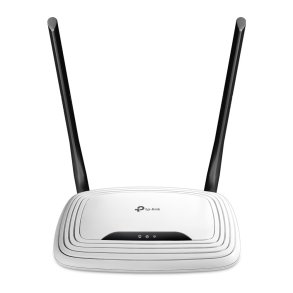 TP-Link TL-WR841N trdls router Hurtigt ethernet Enkelt band (2,4 GHz) Sort, Hvid