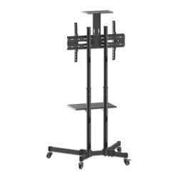 Manhattan Tv &amp; Monitor Mount, Trolley Stand, 1 Skrm, Skrmstrrelser: 37-65